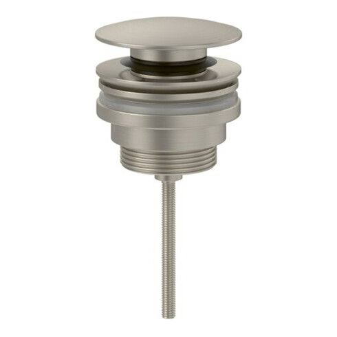 V&B Garniture de vidage Push Open universelle, nickel brossé mat