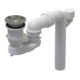 V&B Garniture de vidage ViFlow chromée, sans trop-plein-1