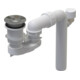 V&B Garniture de vidage ViFlow stone white, sans trop-plein-1
