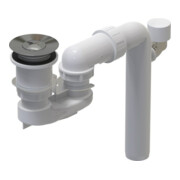 V&B Garniture de vidage ViFlow stone white, sans trop-plein