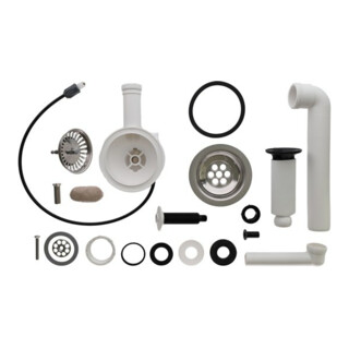 V&B Garniture de vidange Profi 300x250mm, avec siphon excl. sans capuchon d’étanchéité