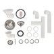 V&B Garniture de vidange Profi 300x300mm, avec commande manuelle-1