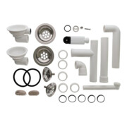 V&B Garniture d'évacuation Profi 300x300mm, avec commande manuelle