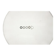 V&B Gegenverschraubung 70x70mm, Befestigungssatz