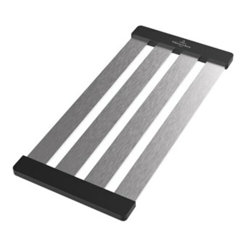 V&B Grille égouttoir inox, 34,7x48 cm, pliable