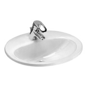 V&B Gustavsberg Einbauwaschtisch Saval 2.0 53x43,5cm, we, mit Hahnloch und Überlauf