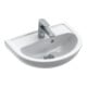 V&B Gustavsberg Lavabo Saval 2.0 45x34 cm, blanc, avec trou de robinet et trop-plein-1