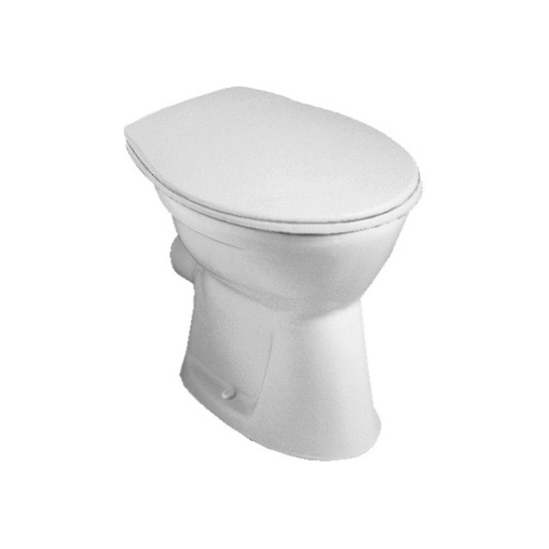 V&B Gustavsberg Stand-Flachspül-WC Saval 2.0 weiß, Abgang senkrecht
