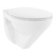 V&B Gustavsberg WC-Sitz Saval 2.0 weiß, Scharniere verchromt-1