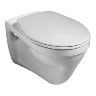 V&B Gustavsberg WC suspendu chasse plate Saval 2.0 blanc, sortie horizontale