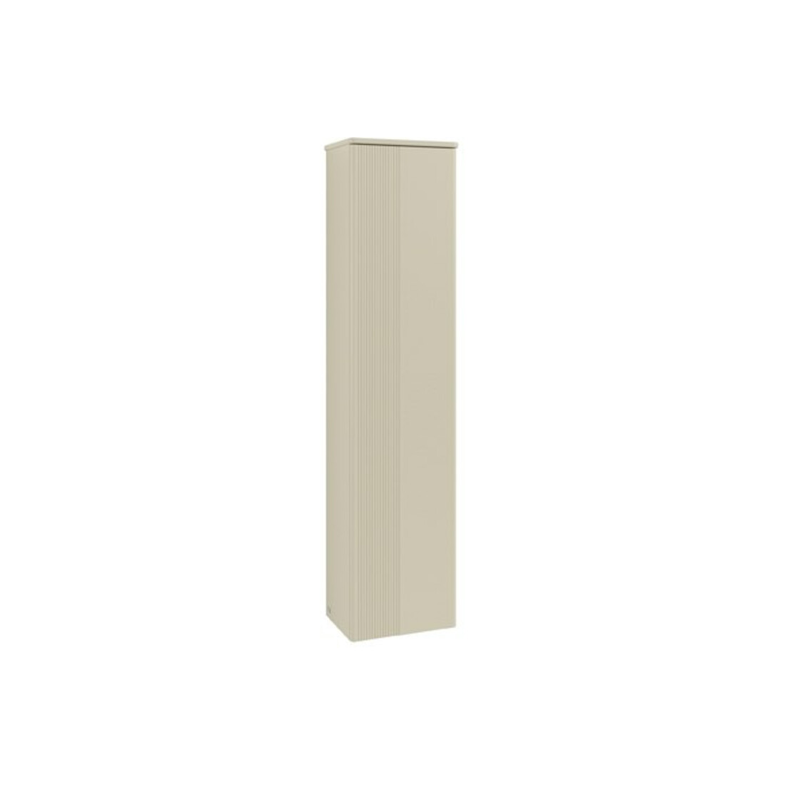 V&B H-S avec structure avant, butée droite Antao 41,4x172x28,7cm, laque WBP, si Gr m Lac