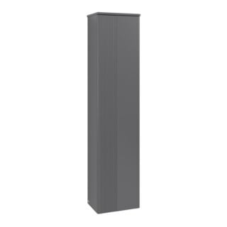 V&B H-S avec structure frontale, battue droite Antao 41,4x172x28,7cm, WBP Laqué, Anthracite m Laqué