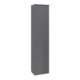 V&B H-S mit Frontstruktur, Anschlag li Antao 41,4x172x28,7cm, WBP Lac, Anthrac. m Lac-1