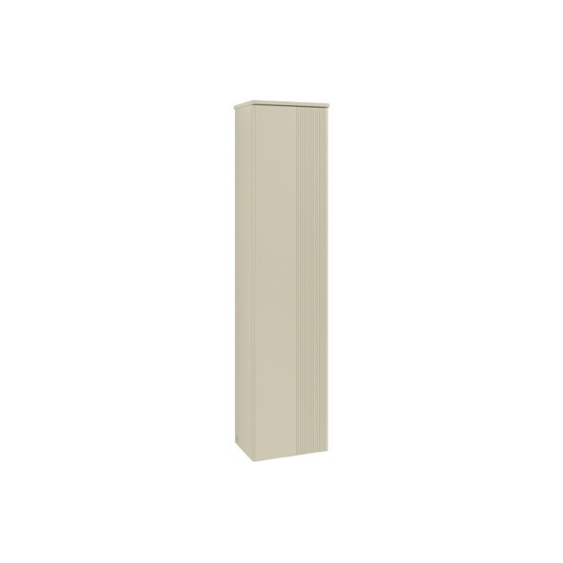 V&B H-S mit Frontstruktur, Anschlag li Antao 41,4x172x28,7cm, WBP Lac, si Gr m Lac