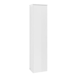 V&B H-S mit Frontstruktur, Anschlag li Antao 41,4x172x28,7cm, WBP Lac, wh. m Lac