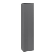 V&B H-S mit Frontstruktur, Anschlag re Antao 41,4x172x28,7cm, WBP Lac, Anthrac. m Lac