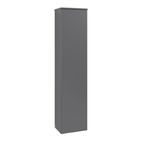 V&B H-S ohne Frontstruktur, Anschlag re Antao 41,4x172x28,7cm, WBP Lac, Anthrac. m Lac
