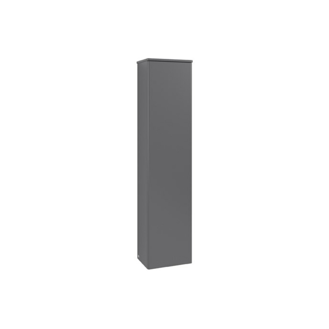 V&B H-S sans structure frontale, butée droite Antao 41,4x172x28,7cm, WBP Laqué, Anthracite m Laqué