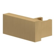 V&B Handbrausehalter Universal Showers eckig, Wandmontage, brushed gold