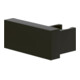V&B Handbrausehalter Universal Showers eckig, Wandmontage, matt black-1