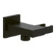 V&B Handbrausehalter Universal Showers eckig, Wandmontage, matt black-1