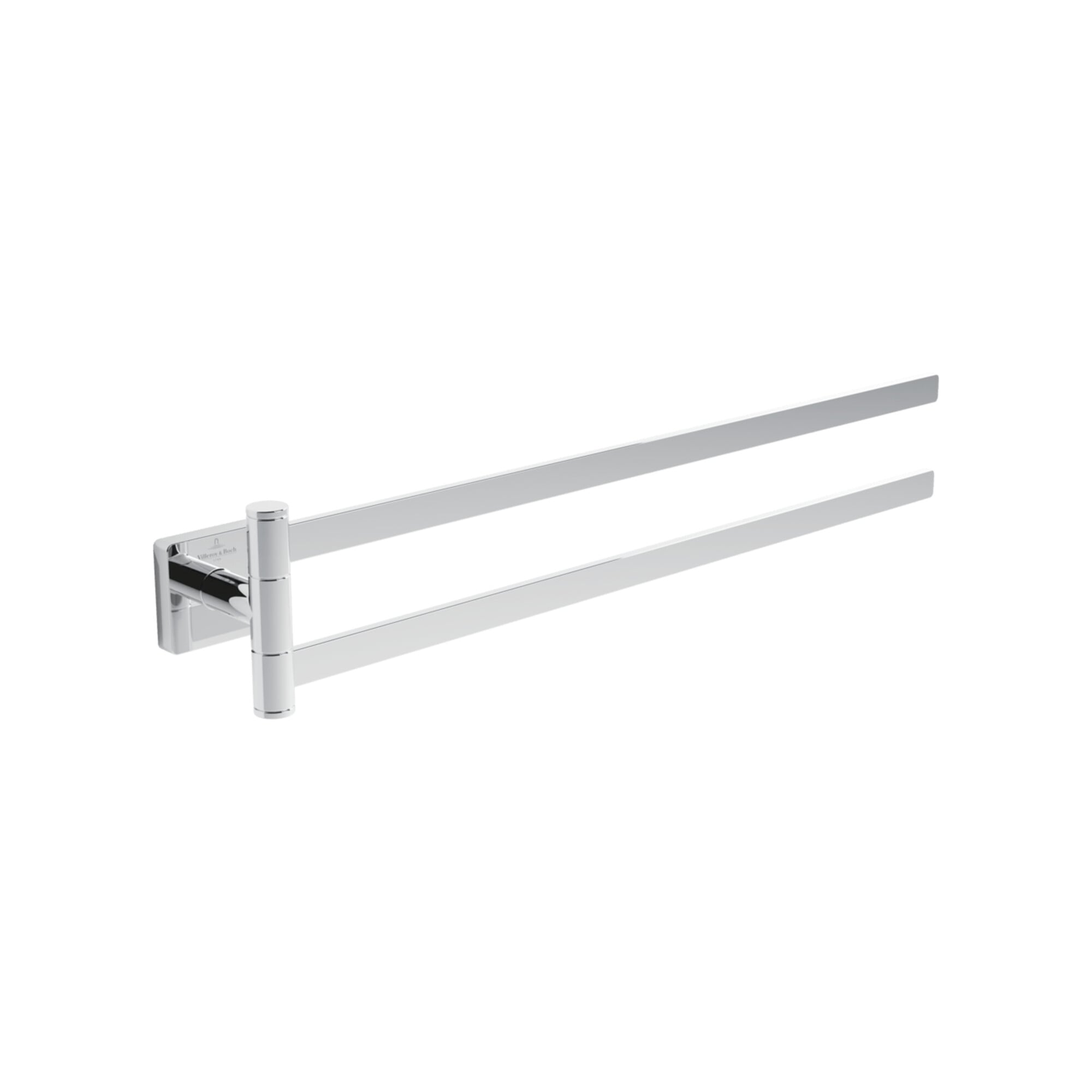 V&B Handtuchhalter Elements Striking 410mm, zweiarmig, brushed gold ; Villeroy & Boch