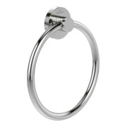 V&B Handtuchhalter Elements Tender 164x185x32mm, rund, brushed nickel black