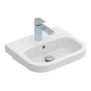 V&B Handwaschbecken Architectura 45x38cm, 1 Hahnl., m ÜL, weiß C-plus
