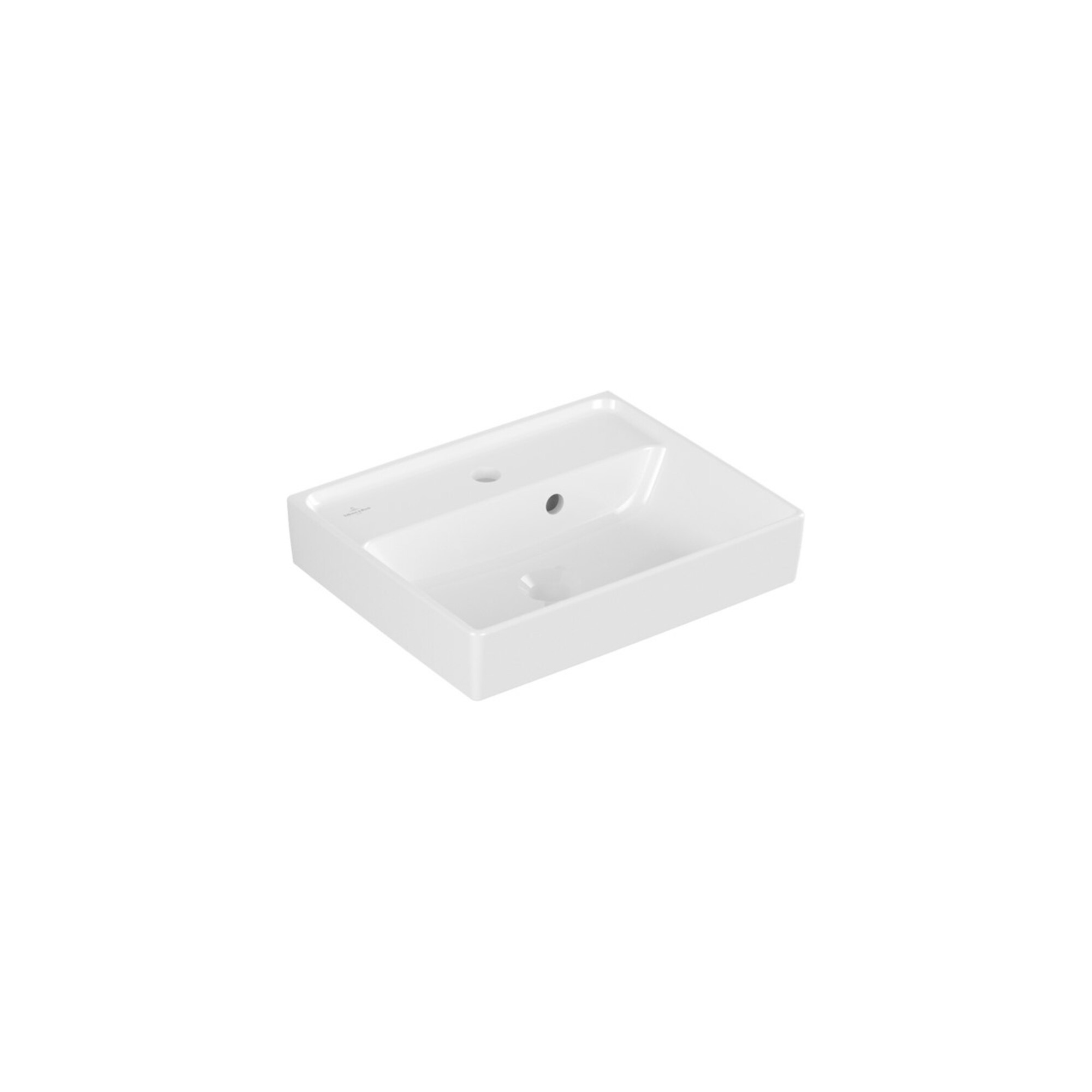 V&B Handwaschbecken Collaro 45x37cm, mit Überlauf, weiß ; Villeroy & Boch