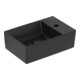 V&B Handwaschbecken Memento 2.0 40x26cm, m Hahnl., o. ÜL, P black C-plus-1