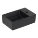 V&B Handwaschbecken Memento 2.0 40x26cm, m Hahnl., o. ÜL, P black C-plus-1