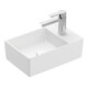 V&B Handwaschbecken Memento 2.0 40x26cm, m Hahnl., o. ÜL, st. wh. C-plus-1