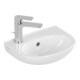 V&B Handwaschbecken O.Novo 36x27,5cm, ov, o Ü, HL re durchgest., we-1