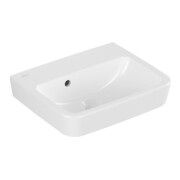 V&B Handwaschbecken O.NOVO 45x37cm, eck, o. HL, mit Überlauf, weiß-3