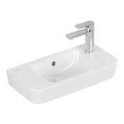 V&B Handwaschbecken O.NOVO Compact 50x25cm, HL R durch-, L vorg., Ü, w AB C