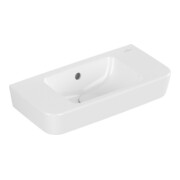 V&B Handwaschbecken O.NOVO Compact 50x25cm, m ÜL, o. Hahnloch, weiß C-plus