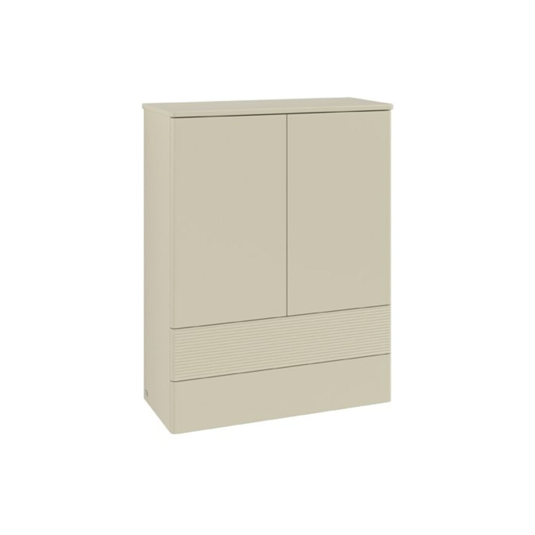 V&B Highboard avec structure de façade Antao 81,4x104x35,6cm, laque WBP, si Gr m Lac