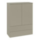 V&B Highboard mit Frontstruktur Antao 81,4x104x35,6cm, WBP Lac, st. Gr m Lac-1