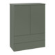 V&B Highboard ohne Frontstruktur Antao 81,4x104x35,6cm, WBP Lac, lea gre. m Lac-1