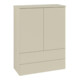 V&B Highboard ohne Frontstruktur Antao 81,4x104x35,6cm, WBP Lac, si Gr m Lac-1