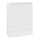 V&B Highboard ohne Frontstruktur Antao 81,4x104x35,6cm, WBP Lac, wh. m Lac-1