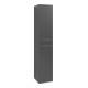 V&B Hochschrank Avento 35x176x40,4cm, 2 portes, gauche, gris volcan, bleu-1
