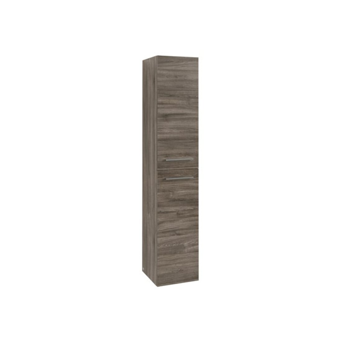 V&B Hochschrank Avento 35x176x40,4cm, 2 portes, gauche, verre clair, sans éclairage