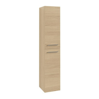 V&B Hochschrank Avento 35x176x40,4cm, 2 portes, gauche, verre, Nord Oa