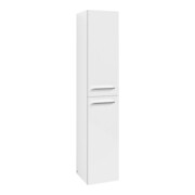 V&B Hochschrank Avento 35x176x40,4cm, 2 T, l, G vc g, cryst wh.