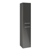 V&B Hochschrank Avento 35x176x40,4cm, 2 T, l, G vc gl., graph.