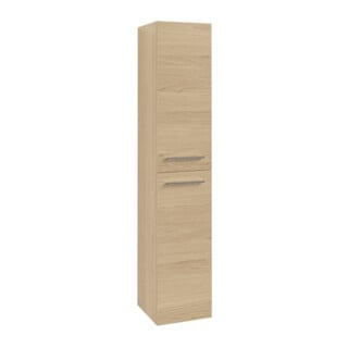 V&B Hochschrank Avento 35x176x40,4cm, 2 T, l, G vc gl., Nord Oa