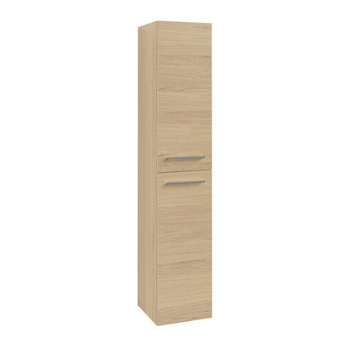 V&B Hochschrank Avento 35x176x40,4cm, 2 T, l, G vc gl., Nord Oa