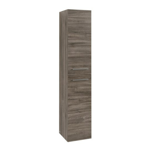V&B Hochschrank Avento 35x176x40,4cm, 2 T, l, G vc gl., st. Oa