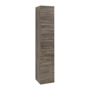 V&B Hochschrank Avento 35x176x40,4cm, 2 T, l, G vc gl., st. Oa
